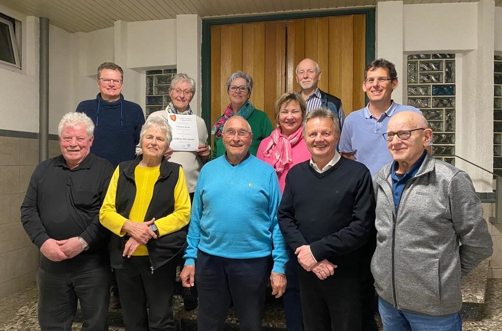 Hauptversammlung 2023 am 31.03.2023 Bericht Rheinpfalz und Jubilarehrungen